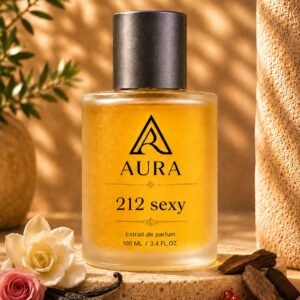 عطر أورا 212 سيكسي AURA 212 Sexy – عطر نسائي جذاب بنفحات الفانيليا والورد والفلفل الوردي