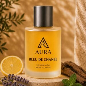 عطر أورا بلو دي شانيل AURA Bleu de Chanel – عطر رجالي فاخر بنفحات الحمضيات والأخشاب العطرية