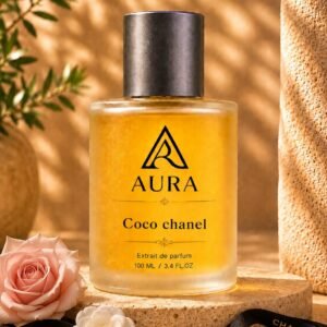 عطر أورا كوكو شانيل AURA Coco Chanel Extrait de Parfum – عطر نسائي شرقي زهري فاخر بثبات وفوحان مميز