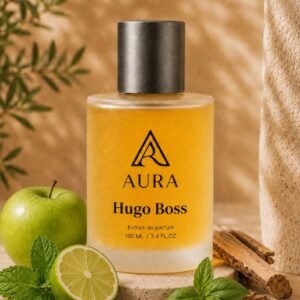 عطر أورا هوجو بوس AURA Hugo Boss – عطر رجالي فاخر بنفحات التفاح الأخضر والحمضيات والأخشاب