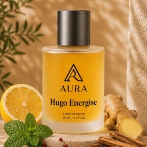 عطر أورا هوجو إنرجايز AURA Hugo Energise – عطر رجالي فاخر بنفحات الحمضيات والزنجبيل والأخشاب