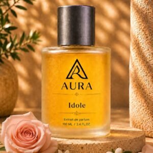 عطر أورا ايدول AURA Idôle – عطر نسائي فاخر بنفحات الورد والكمثرى والمسك الأبيض