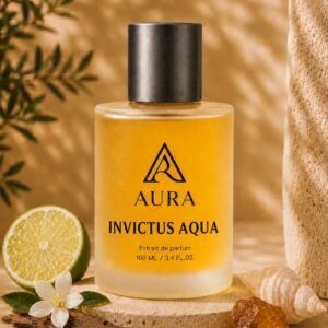 عطر أورا إنفيكتوس أكوا AURA Invictus Aqua – عطر رجالي فاخر بنفحات الحمضيات والروائح البحرية والعنبر
