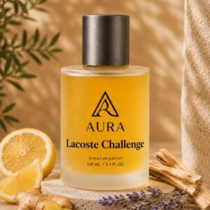 عطر أورا لاكوست تشالنج AURA Lacoste Challenge – عطر رجالي منعش بنفحات الليمون والزنجبيل والأخشاب