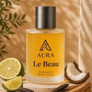 عطر أورا لو بو AURA Le Beau – عطر رجالي فاخر بنفحات البرغموت وجوز الهند والأخشاب