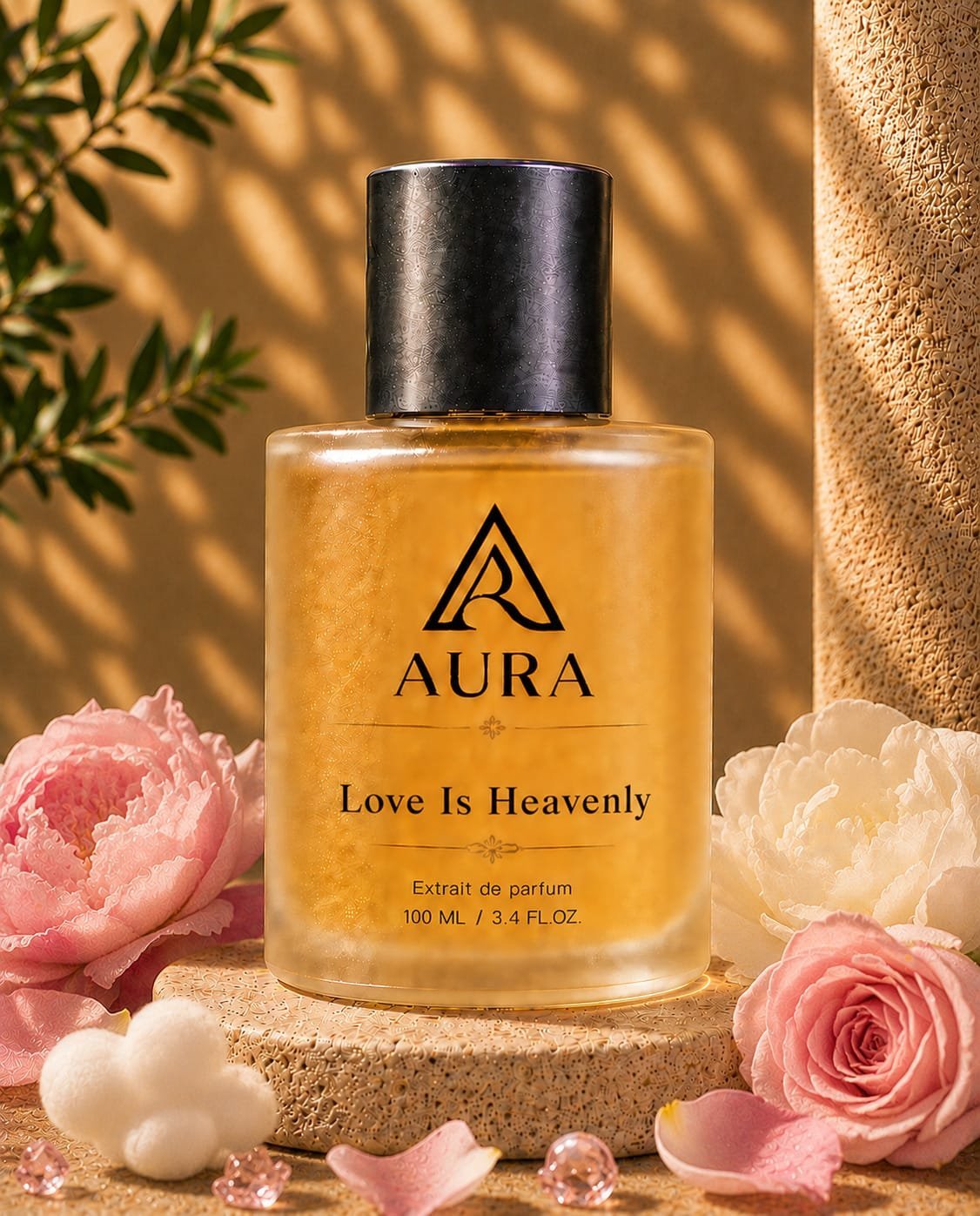 عطر أورا لوف إيز هيفنلي AURA Love Is Heavenly - رائحة حالمة تجمع بين النعومة والأناقة لإطلالة ساحرة لا تُنسى
