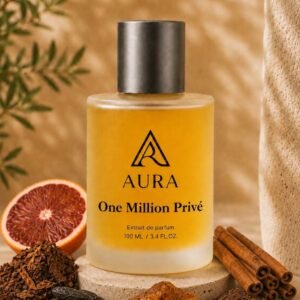 عطر أورا وان مليون برايف AURA One Million Privé – عطر رجالي فاخر بنفحات القرفة والتبغ وحبوب التونكا