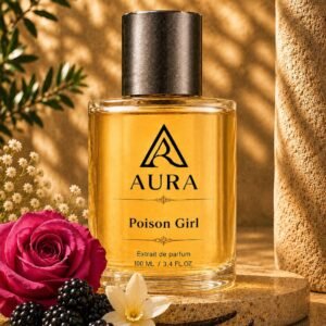 عطر أورا بويزن جيرل AURA Poison Girl – عطر نسائي جذاب بنفحات التوت الأسود والفانيليا والورد