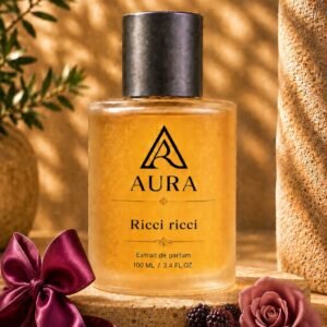 عطر أورا ريتشي ريتشي AURA Ricci Ricci – عطر نسائي فاخر بنفحات التوت الأحمر والورد وخشب الصندل