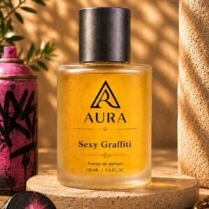 عطر أورا سيكسي جرافيتي AURA Sexy Graffiti - مزيج جريء من الحيوية والجاذبية بلمسة عصرية ساحرة