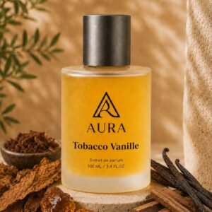 عطر أورا توباكو فانيلا AURA Tobacco Vanille – عطر رجالي فاخر بنفحات التبغ والفانيليا والتوابل الدافئة