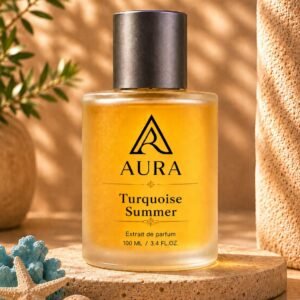 عطر أورا تركواز سمر AURA Turquoise Summer – عطر نسائي صيفي منعش بنفحات بحرية وفاكهية مبهجة