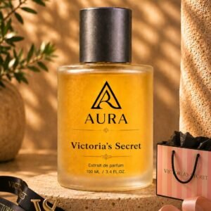عطر أورا فيكتورياز سيكريت AURA Victoria's Secret – عطر نسائي فاخر بنفحات الفواكه والزهور وثبات يدوم طويلًا